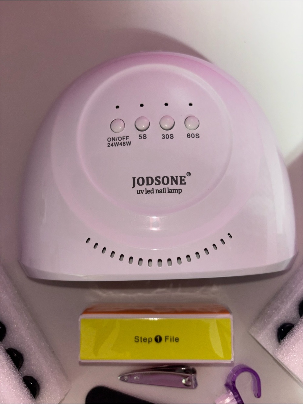 JODSONE 60 Color Gel Nail Polish Kit UV LED Lamp Complete Set New - Picture 5 of 8